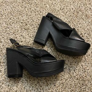 River Island Platform Heels